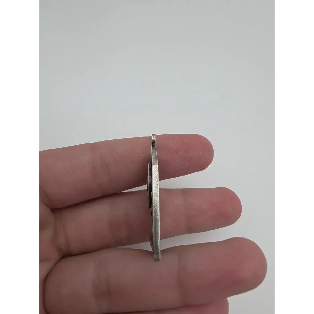 Vintage Sterling Silver 925 Bowling Medal Pendent